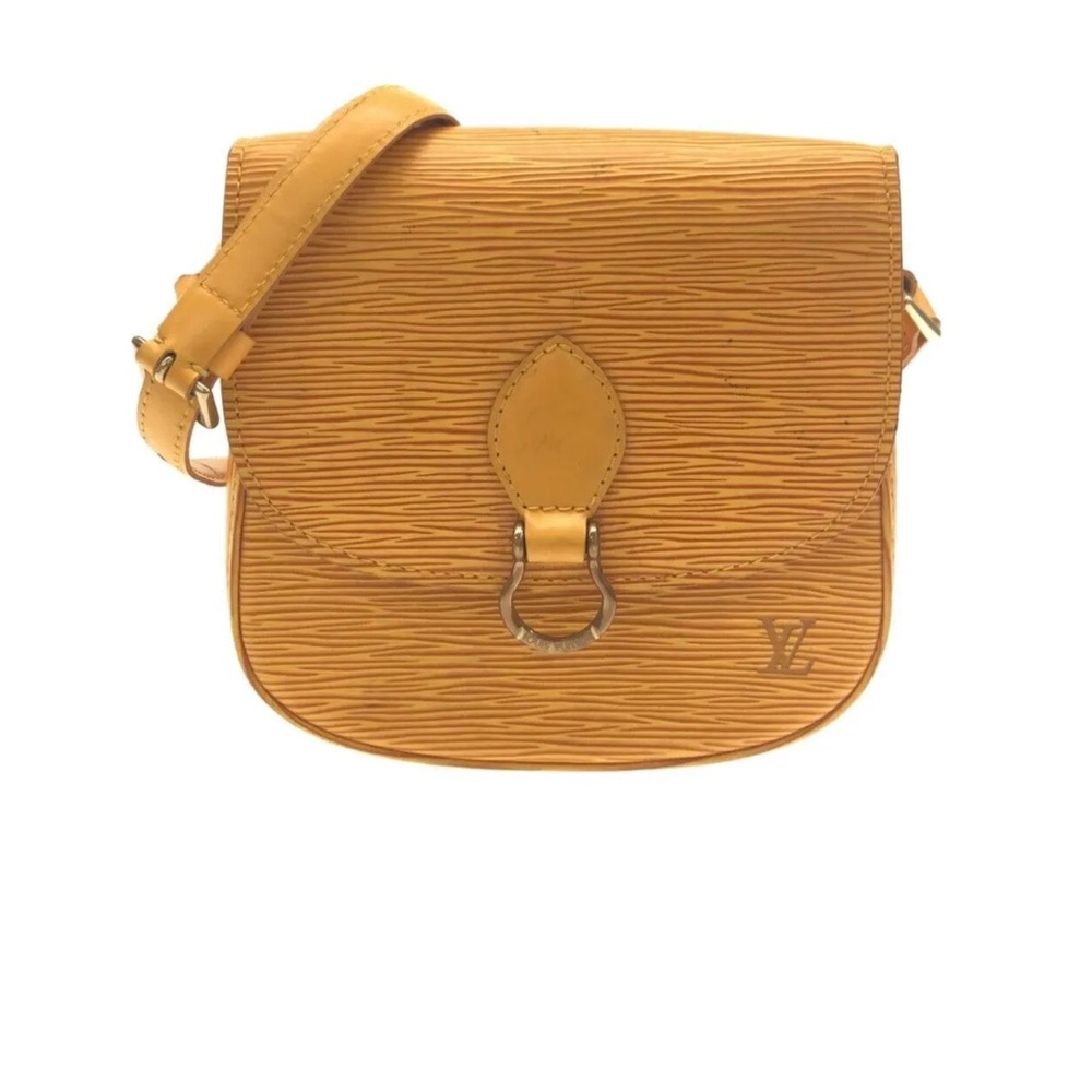 Louis Vuitton LV Crossbody bag Mini Saint Cloud Yellow EPI